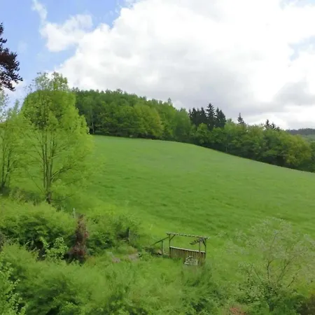 Villa Mountain Bliss In Borstendorf, Cleaning Included Grunhainichen